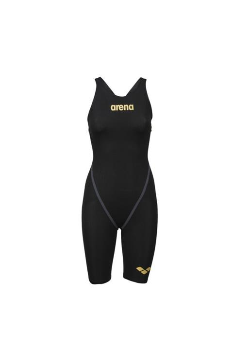 ARENA W Carbon Core Fx Black Gold Kadın Yarış Mayosu