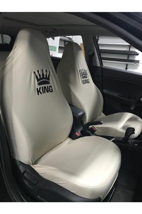 BoostZone Bej King Penye Koltuk Kılıfı