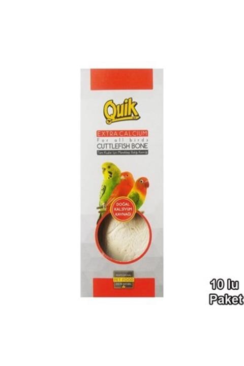 Quik Mürekkep Balığı Kemiği Orta 10'lu