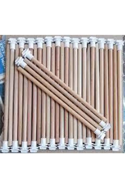 Fit Fly Tünek Tahta 25 cm Plastik Geçme 3 Lü