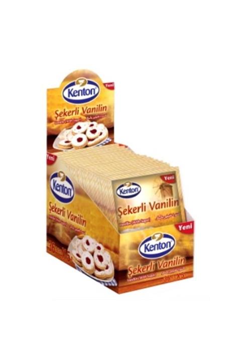 Kenton Hamur Şekerli Vanilin 5gr X 36'lı (4'lü Paket)