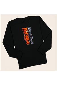 uyguntarz Siyah Robobear Sweatshirt