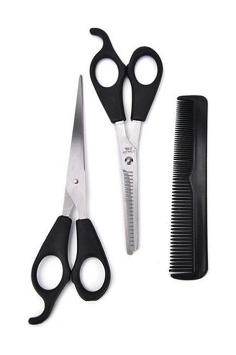 xolo Kuaför Berber Tıraş Seti Kuaför Makası Ara Makası Tarak Özel Set