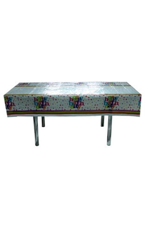 whiteavm Happy Bırthday  Masa Örtüsü 108x180cm Pk:1