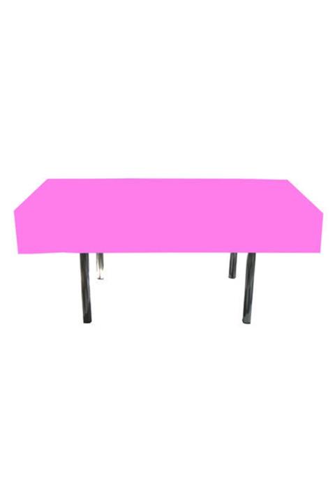 NEWOTO Masa Örtüsü Desensiz Yerli Pembe 137x183 cm P1