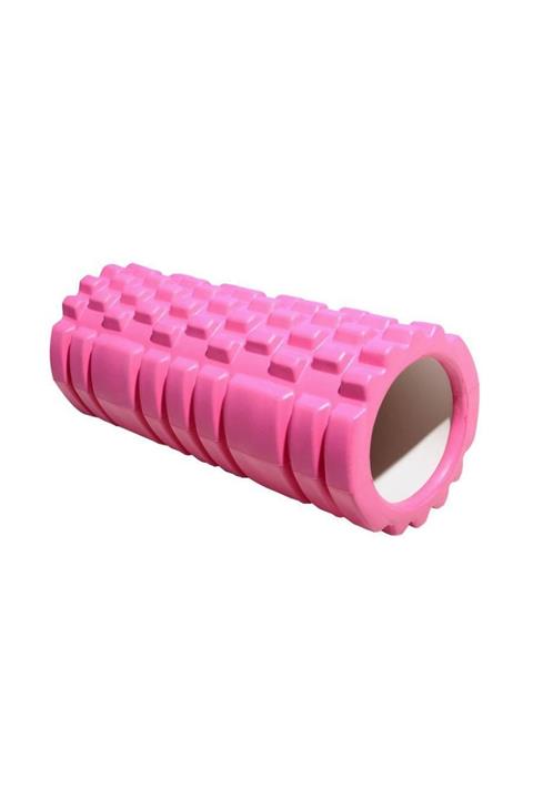 SULING Foam Roller Masaj Köpüğü Köpük Rulo Yuvarlama Köpüğü-pembe