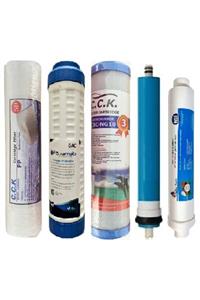 Quod Reverse Osmosis Açık Kasa Su Arıtma Filtresi 5li Set