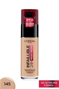 L'Oreal Paris Infaillible 24H Fondöten 145 ROSE BEIGE