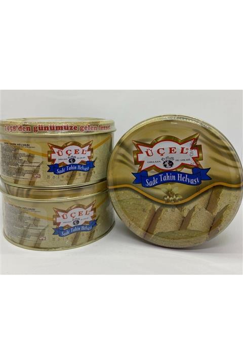 peyka yöresel bitkisel Üçel Teneke Helva Sade&kakaolu 830 Gr 3 Adet