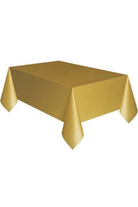 Emelidesign Gold Renk Plastik Masa Örtüsü 120x180 cm