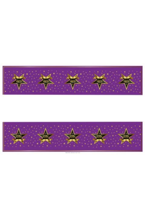 Hayaller Dükkanı İyi Ki Doğdun Yıldızlı Masa Örtüsü 108x180 P1-