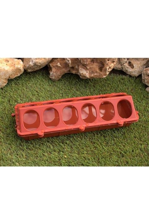 Ekodoğa Civciv Suluğu 1 Adet Kırmızı Renk 12 Gözlü Civciv Suluğu Keklik Bıldırcın Güvercin Suluk