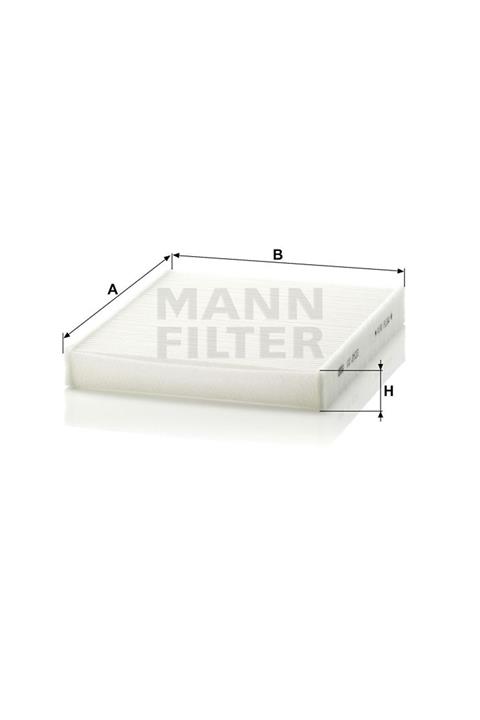 MANN Bmw 5 (f10/f11/f18) 520i 125kw 170hp Polen Kabin Filtresi Cu2533-2
