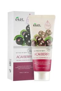 EKEL KOREA Lekeli Ciltler Için Ton Eşitleyici Ve Arındırıcı Acai Berry Içerikli Doğal Peeling Jel