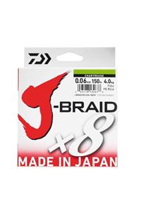 DAIWA J-braid 8b Chartreuse 0.06mm 150m Ip Misina