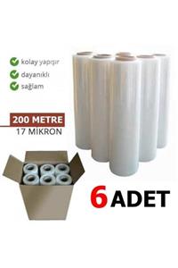 Şeker Portakalım Palet Streç Film 17 Mikron 50 Cm X 200 Metre 6 Adet