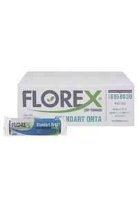 Florex Standart Orta Boy Çöp Torbası 1 Koli 1.000 Adet ( ) 55 x 60 cm / 12 Mc