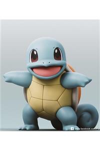 3D House Pokemon - Squirtle Figürü ( 10 Cm )