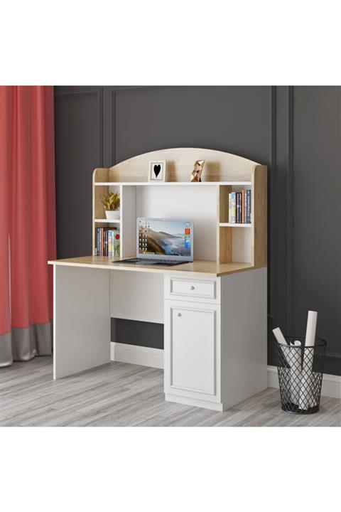 Afilli Country Çalışma Masası Tamamı Mdflam