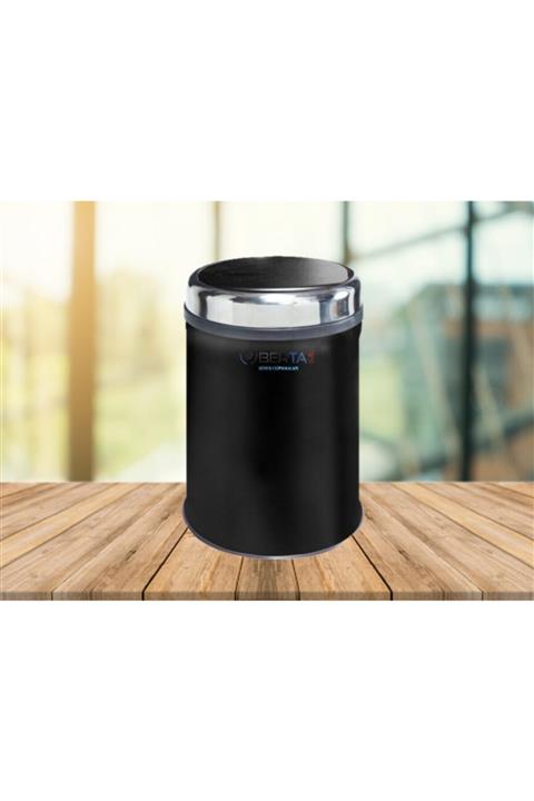 Berta Hijyen Berta Siyah Pratik Döner Kapaklı Çöp Kovası 8lt