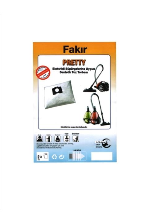 Fakir Pretty Toz Torbası 5 Adet