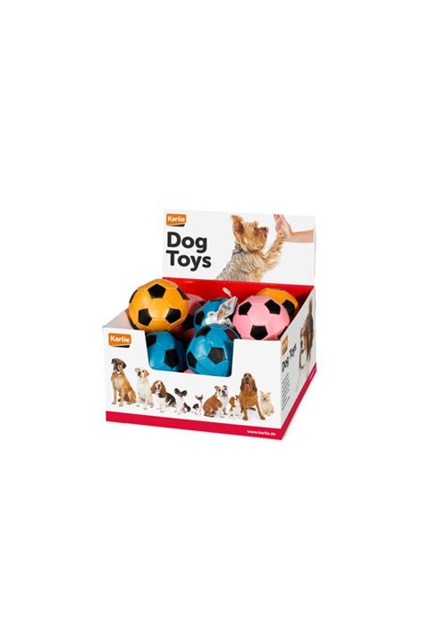 HİLALSHOP Karlıe Lastik Top Neon 10 Cm