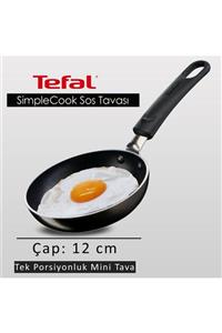 TEFAL Titanyum 1x Simplecook Difüzyon Tabanlı Sos Tavası - 12 Cm