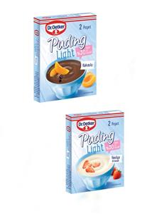 Dr. Oetker Dr Oetker Light Puding 2 Paket (vanilya + Kakao)