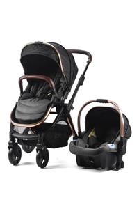 Prego Siyah 2073 Escalade Travel Sistem Bebek Arabası