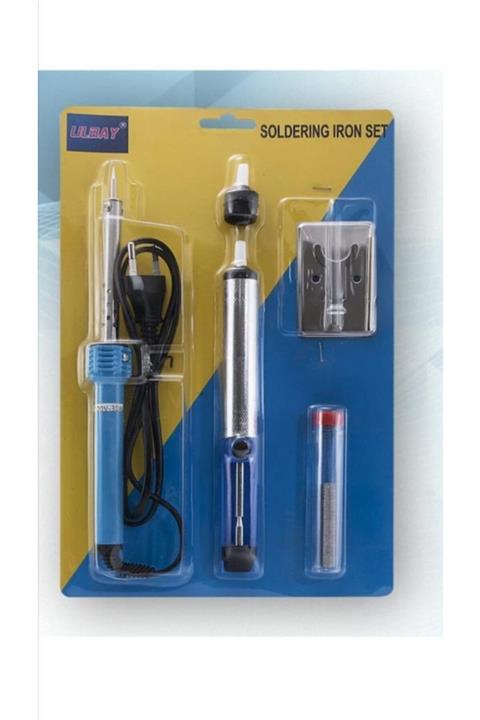 Webinay Home 4 Parça Tam Set Lehim Aleti Soldering Iron Set Kalem Havya