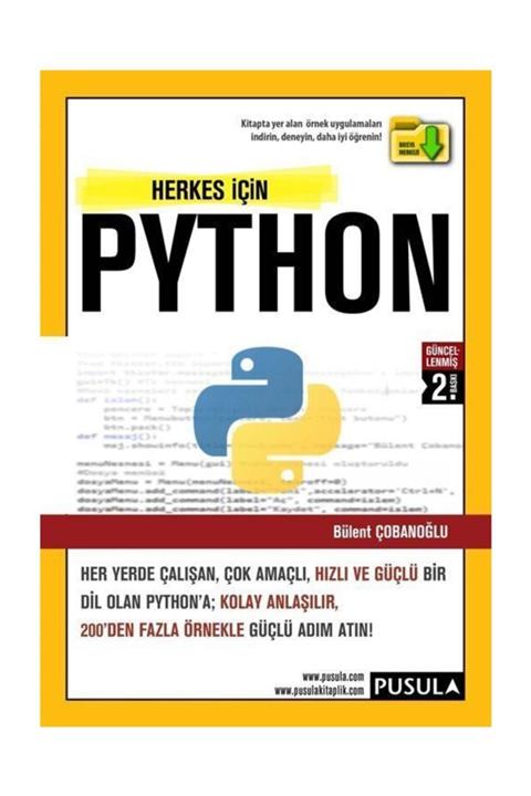 Pusula Yayıncılık Herkes Için Python