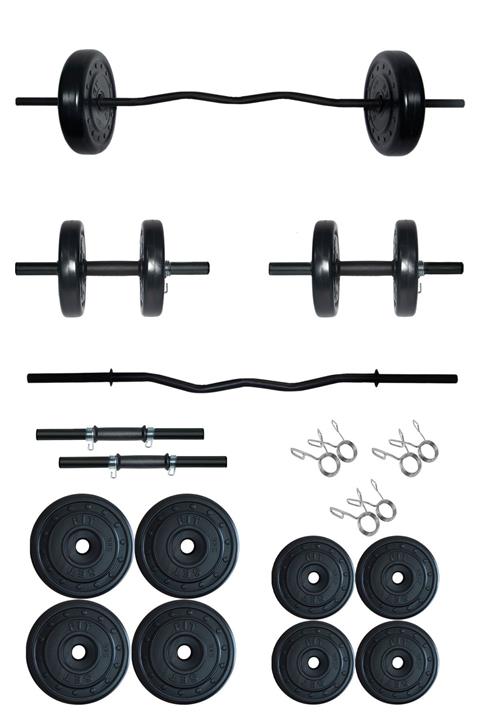 Fitset Spor 38 kg Armstrong Z Barlı Halter Dambıl Seti