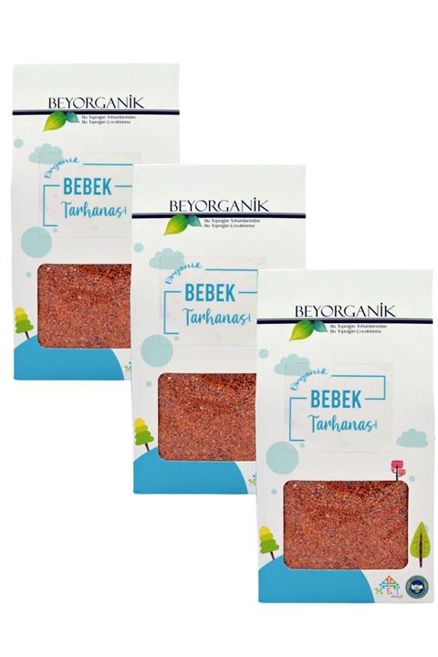 BEYORGANİK Organik Bebek Tarhanası 3'lü