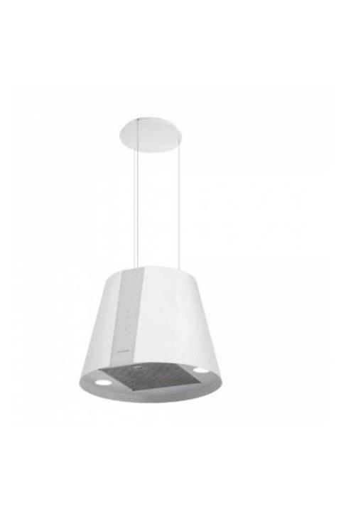 Silverline 4386 Pure Plus Ada Tipi Beyaz Davlumbaz