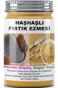 SPANA Haşhaşlı Fıstık Ezmesi Ev Yapımı Katkısız 330gr