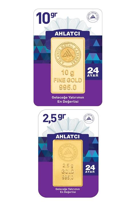 Ahlatcı 24 Ayar-12.5 Gram Külçe Altın