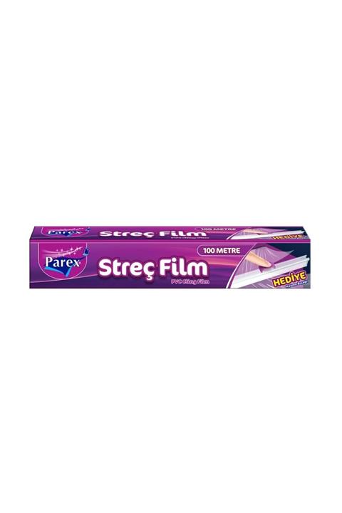 Parex Streç Film 100 mt Ve Kesme Bıçağı