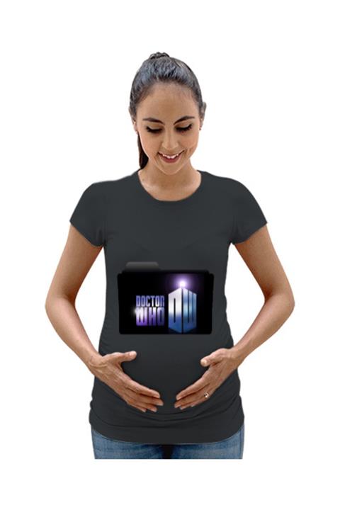 Tisho Doctor Who Kadın Hamile Tişört