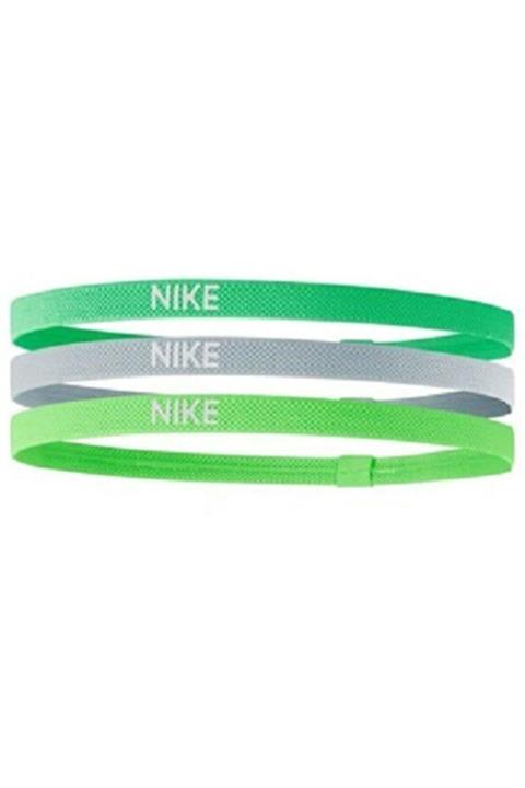 Nike Elastic Headbands 3 Pk Unisex Yeşil Antrenman Saç Bandı N.000.0067.350.os