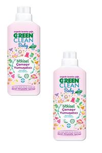 Green Clean Baby Bitkisel Çamaşır Yumuşatıcı 1000 Ml / 2'li Paket