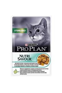 Proplan Pouch Jöle Okyanus Balıklı Kısırlaştırılmış Kedi Konservesi 85 gr