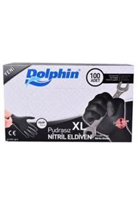 Dolphin Siyah Nitril Eldiven (Xl)