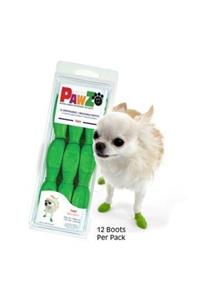 Pawz Köpek Galoşu Tiny Yeşil 12 li paket