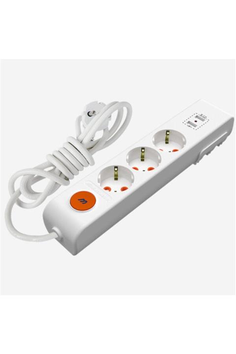 Mutlusan Üçlü Usb Anahtarlı Topraklı Grup Priz Ç.k 3 mt