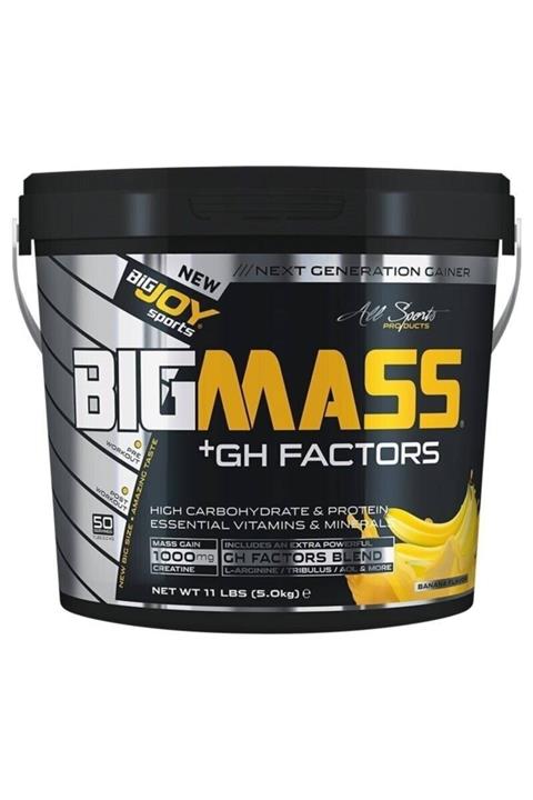 Bigjoy Sports Bigjoy Big Mass Gh Factors 5000 gr Çikolata Aromalı Pro Mass Gainer
