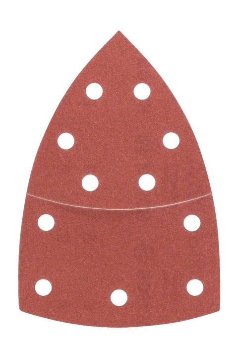 Bosch - Multi Zımpara Kağıdı 10'Lu, 102 X 62/93 Mm 180 Kum 11 Del