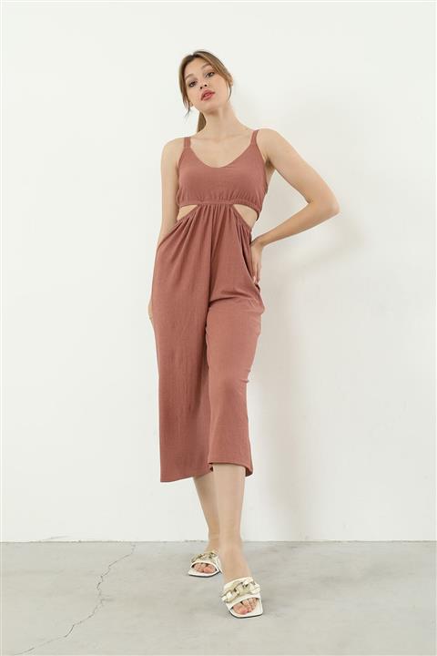 By ŞENCAN Askılı Tulum Gül Kurusu