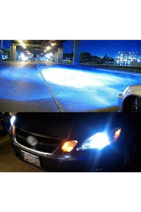 FEMEX Süper Nova H4 Şimşek Etkili Led Xenon Zenon Buz Mavisi 8000k