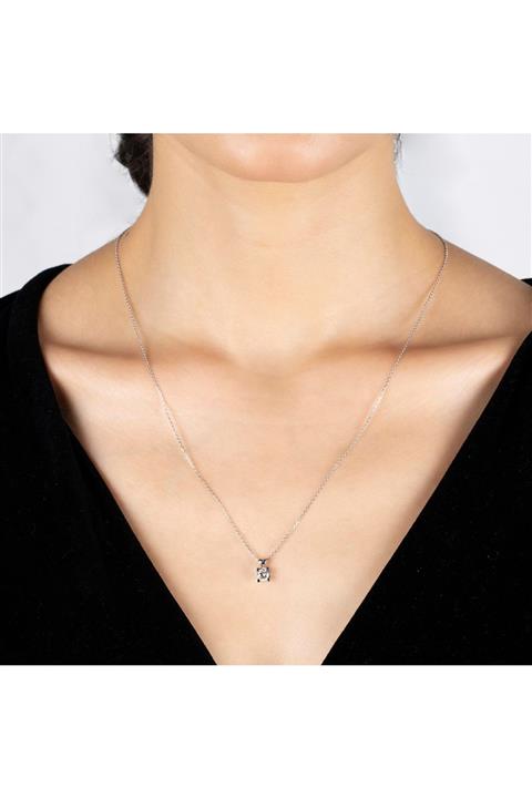 UĞURLU1974 0,51 Crt Tektaş Pırlanta Kolye