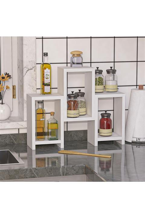 Givayo Zeus Tezgah Üstü Çok Amaçlı Raf